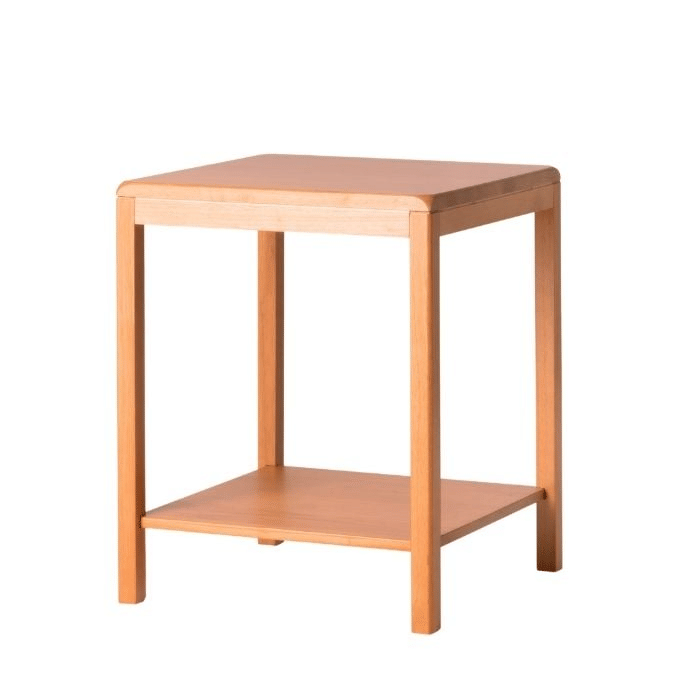 โต๊ะข้างไม้ยางพารา MAAI DESIGN รุ่น DABURU SIDE TABLE สีโอ๊ค_0